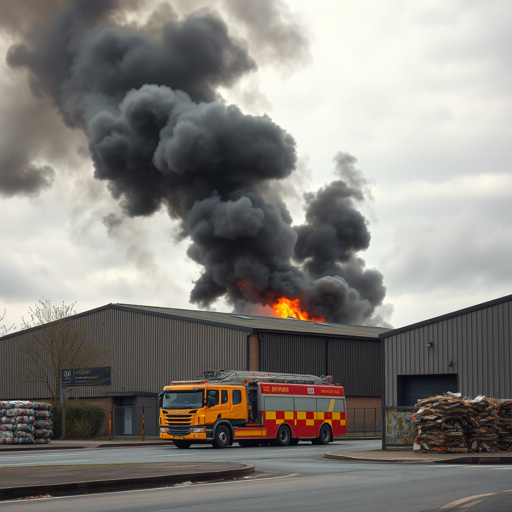 Coventry fire live as smoke billows across city